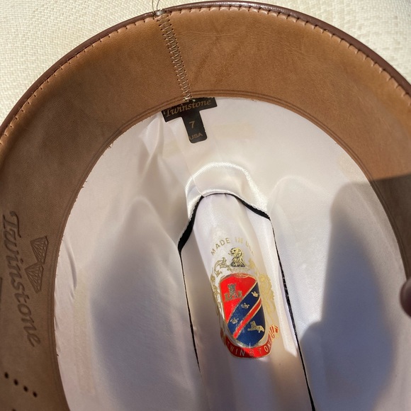 Twinstone Men’s 500X Straw Cowboy Hat - Picture 7 of 8